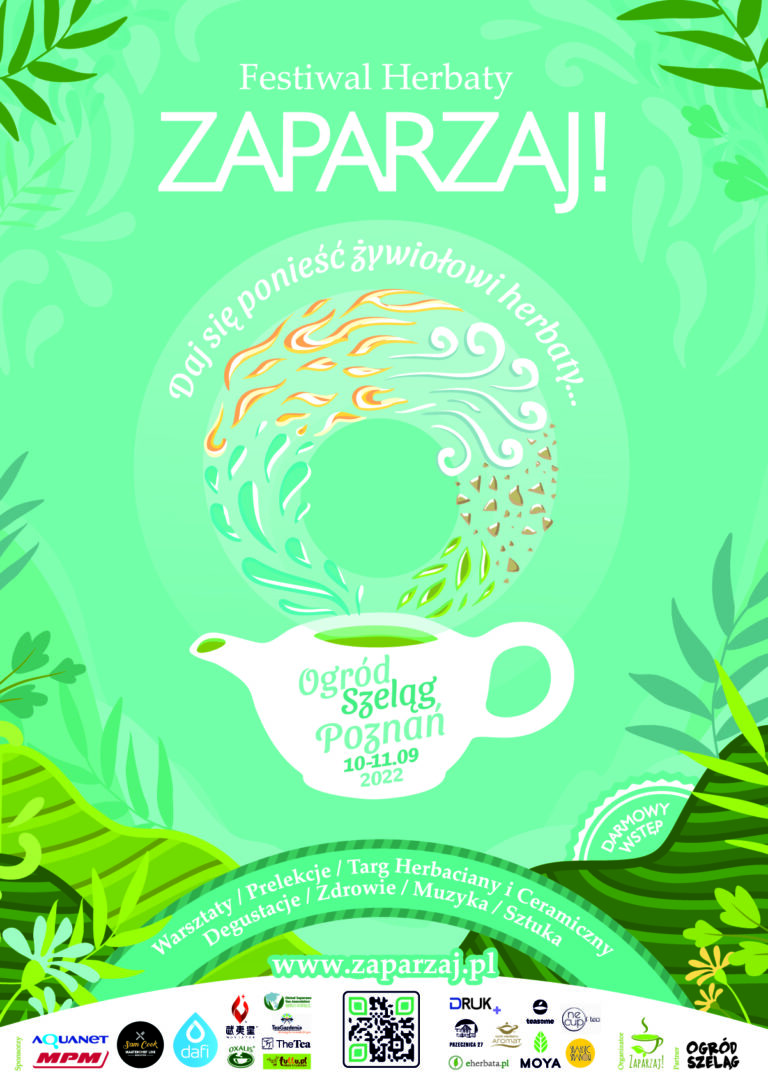 Festiwal Herbaty Zaparzaj! 2022 nie odbyłby się bez wsparcia sponsorów!