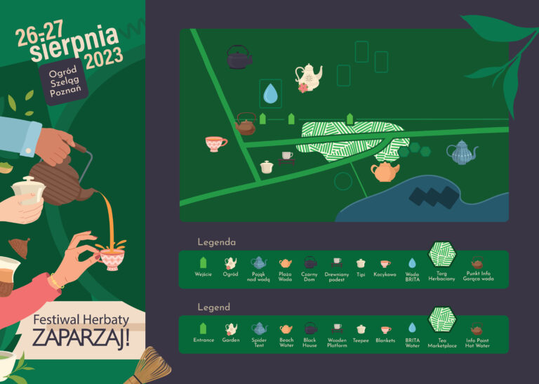 Mapa Festiwalu Herbaty Zaparzaj! 2023